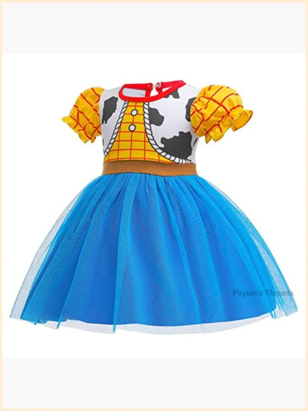Toddler Girls Princess Birthday Party Halloween Costume Midi Dress